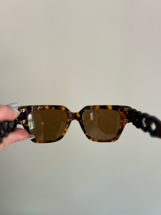 Versace Tortoiseshell Brown Sunglasses main image 5